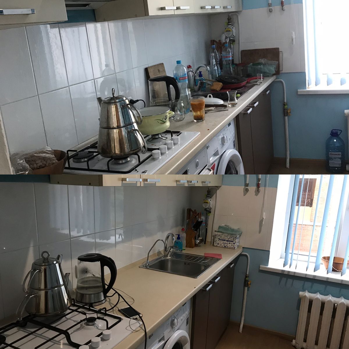 Bathroom tiles detailing